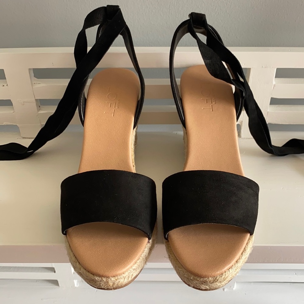 Lace-up espadrilles